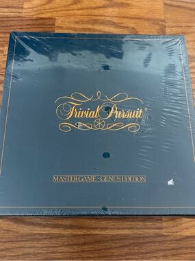 1981 Original Trivial Pursuit Master Factory Sealed Game Genus Edition No. 7 NEW
